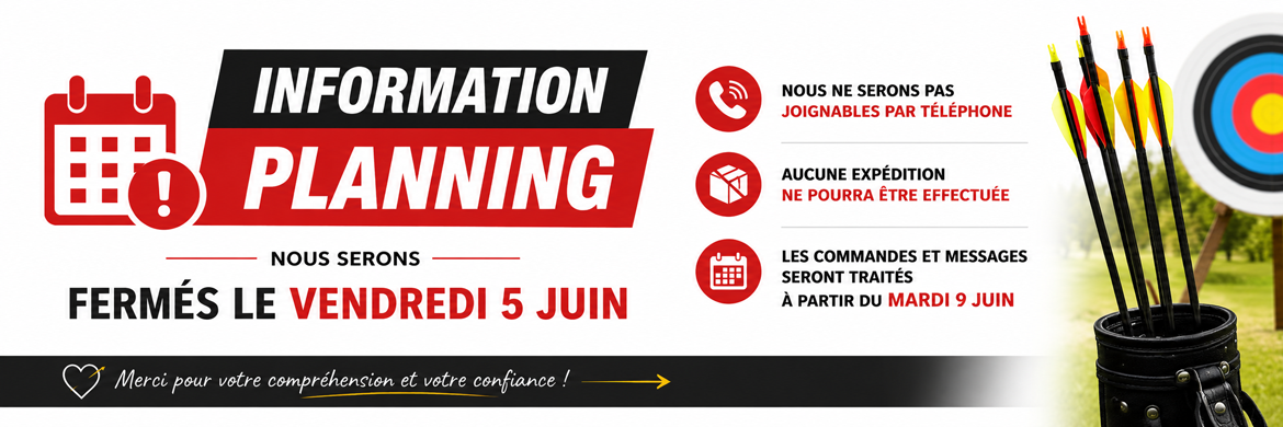 Fermeture 5 juin